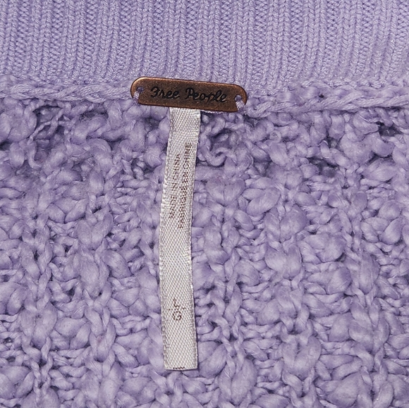 Free People Boat Neck Sweater Size Large - Picture 3 of 5